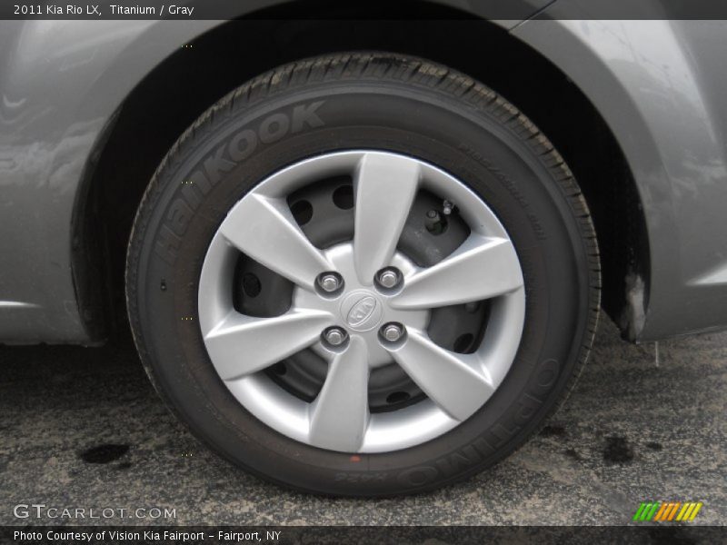 Titanium / Gray 2011 Kia Rio LX