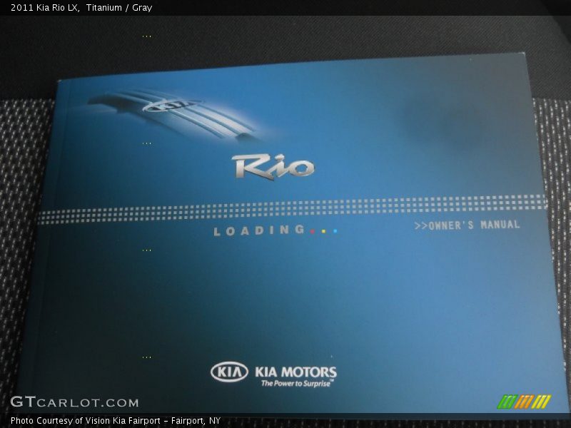 Titanium / Gray 2011 Kia Rio LX