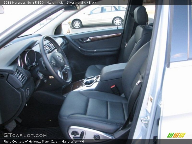 Iridium Silver Metallic / Black 2011 Mercedes-Benz R 350 4Matic