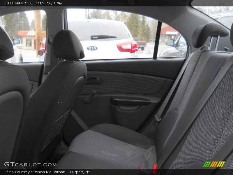 Titanium / Gray 2011 Kia Rio LX