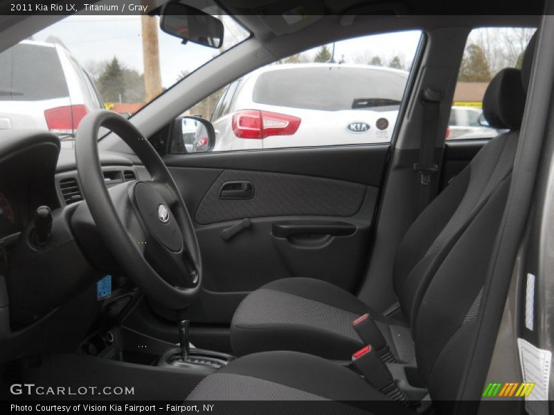 Titanium / Gray 2011 Kia Rio LX
