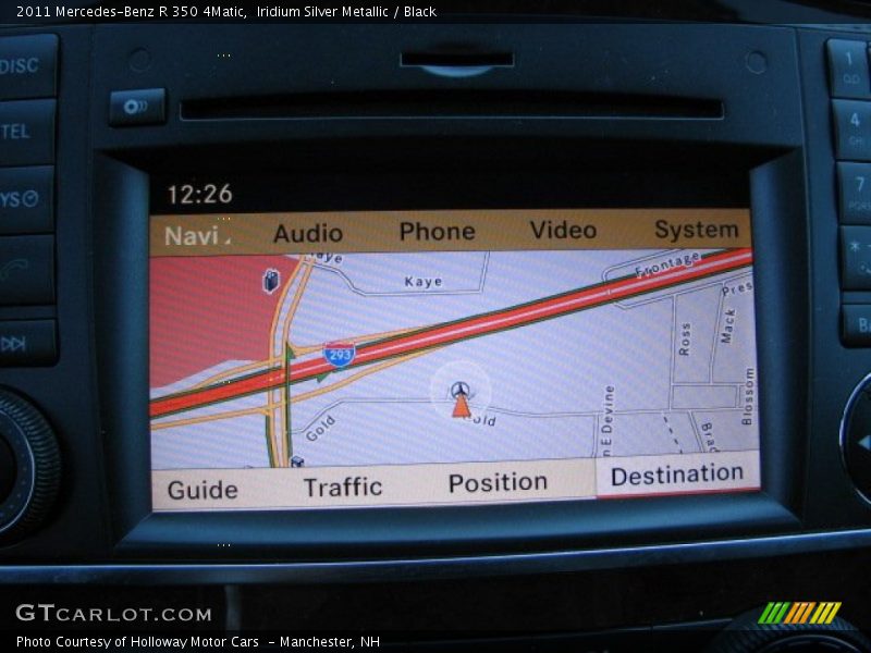 Iridium Silver Metallic / Black 2011 Mercedes-Benz R 350 4Matic