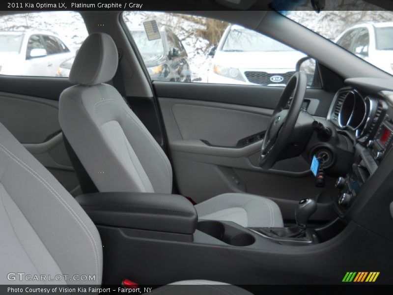 Platinum Graphite / Gray 2011 Kia Optima LX