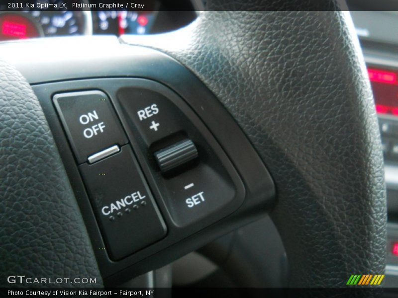 Platinum Graphite / Gray 2011 Kia Optima LX