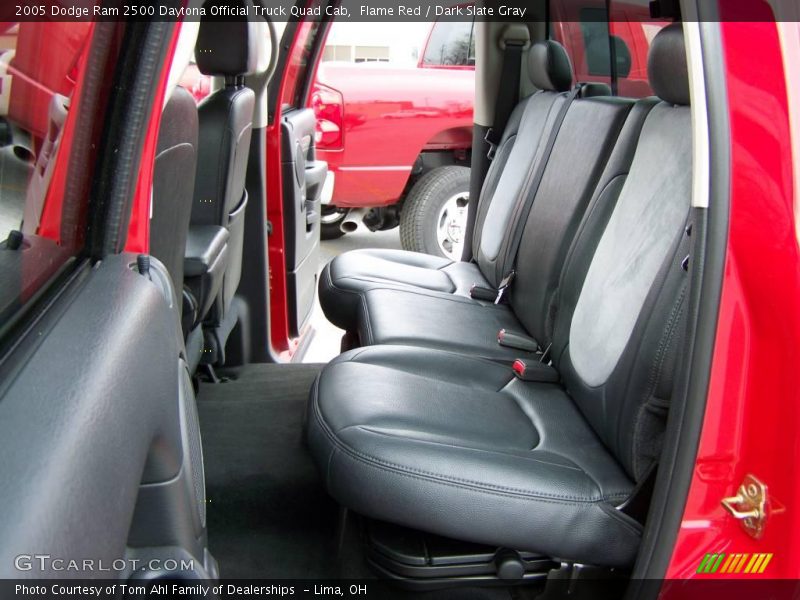 Flame Red / Dark Slate Gray 2005 Dodge Ram 2500 Daytona Official Truck Quad Cab