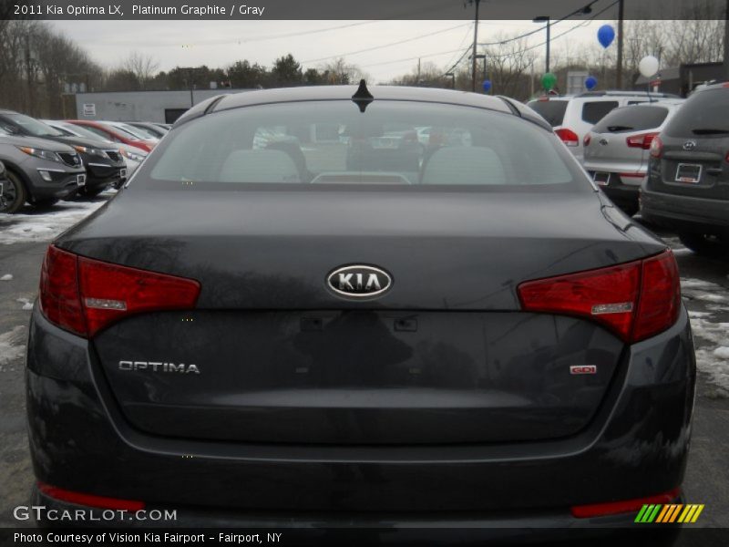 Platinum Graphite / Gray 2011 Kia Optima LX