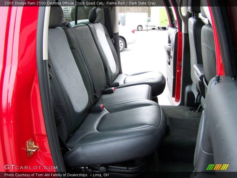 Flame Red / Dark Slate Gray 2005 Dodge Ram 2500 Daytona Official Truck Quad Cab