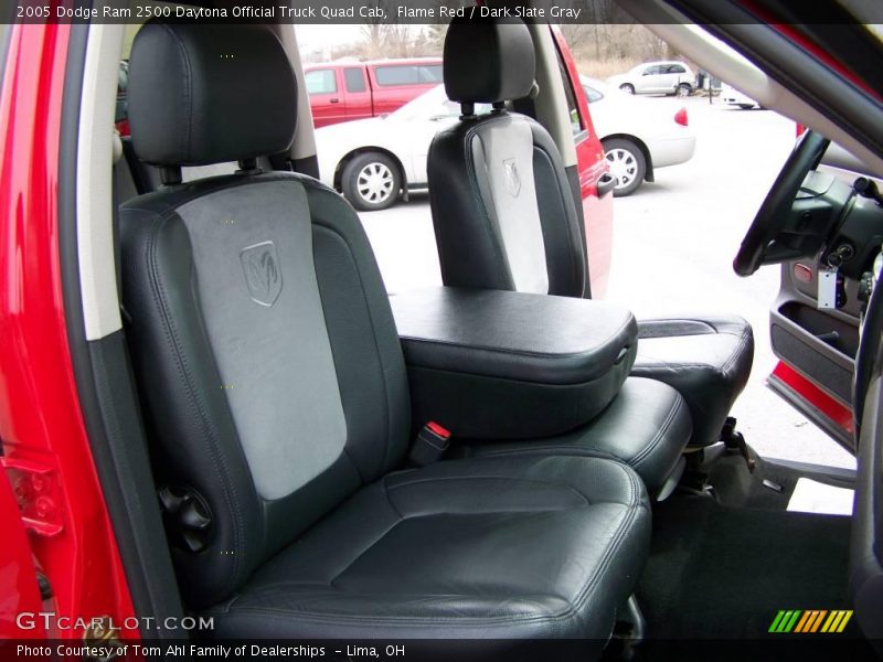 Flame Red / Dark Slate Gray 2005 Dodge Ram 2500 Daytona Official Truck Quad Cab