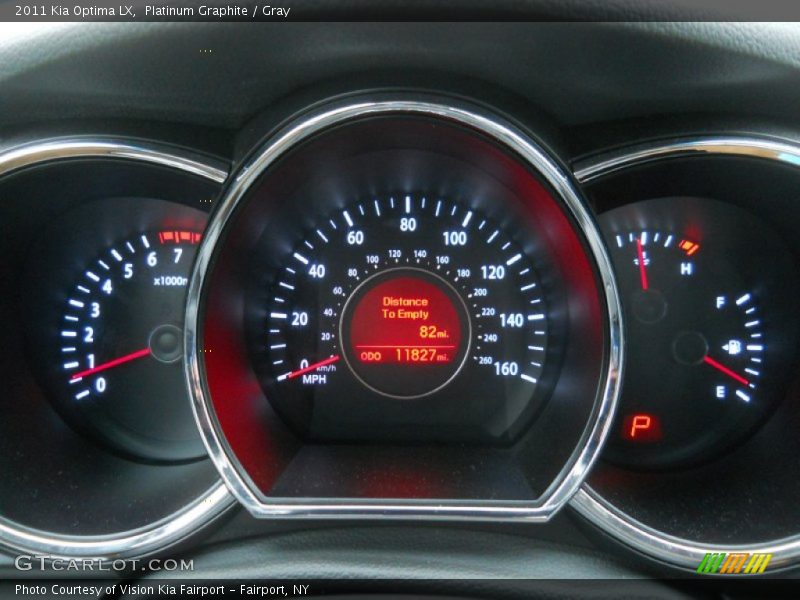 Platinum Graphite / Gray 2011 Kia Optima LX