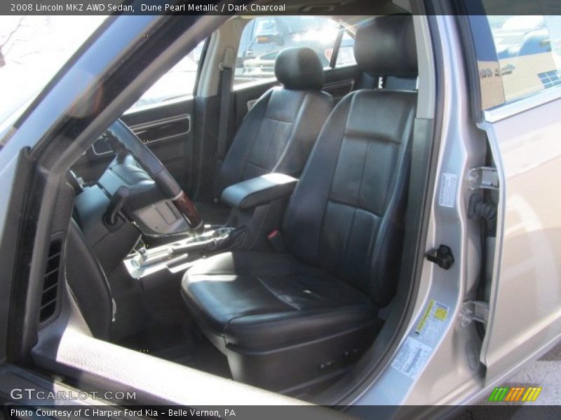 Dune Pearl Metallic / Dark Charcoal 2008 Lincoln MKZ AWD Sedan