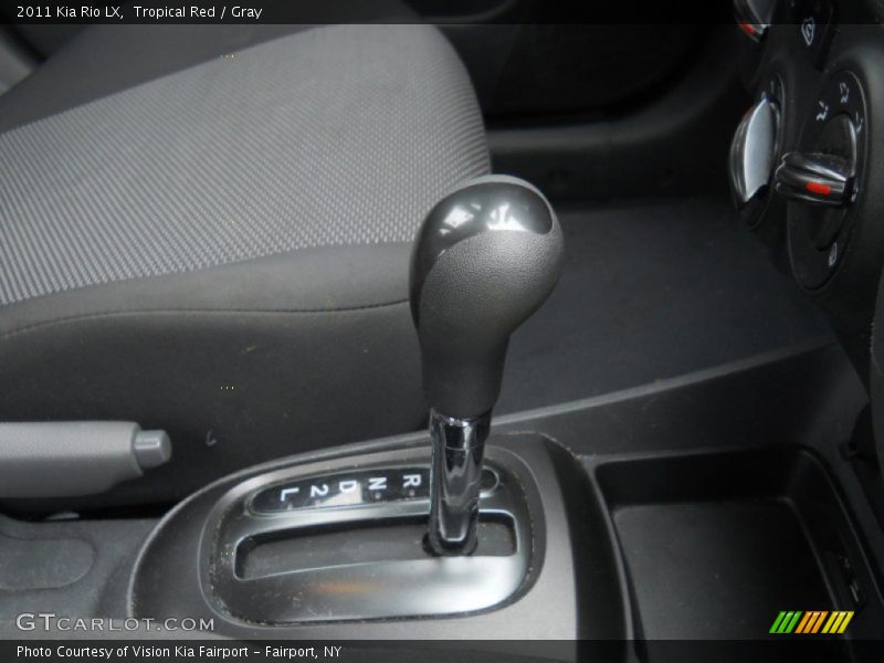  2011 Rio LX 4 Speed Automatic Shifter