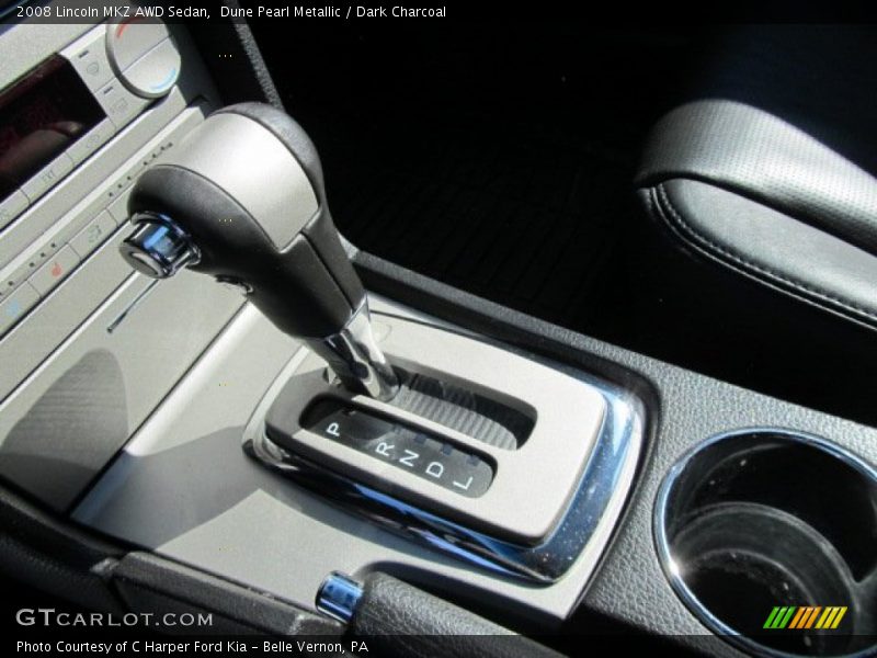 Dune Pearl Metallic / Dark Charcoal 2008 Lincoln MKZ AWD Sedan
