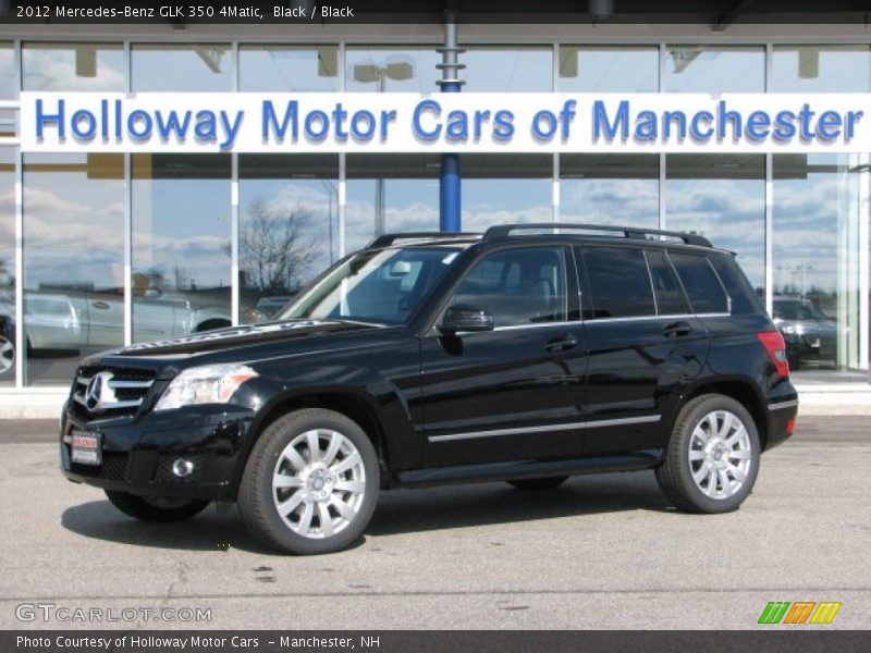 Black / Black 2012 Mercedes-Benz GLK 350 4Matic