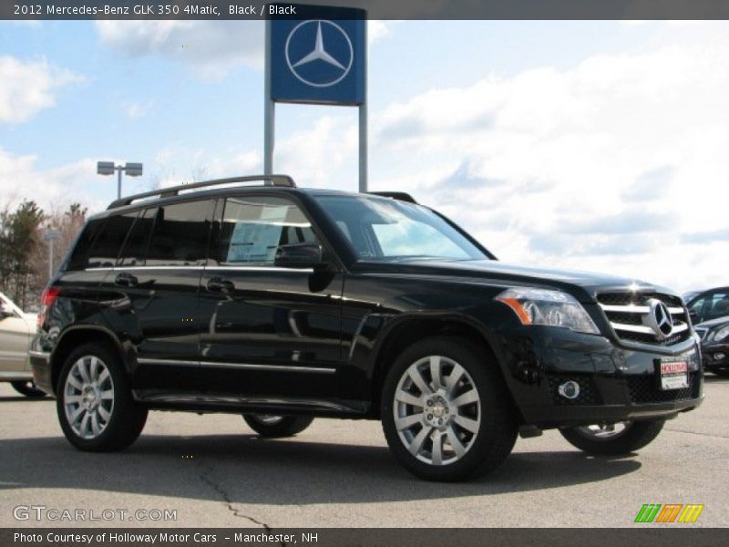 Black / Black 2012 Mercedes-Benz GLK 350 4Matic