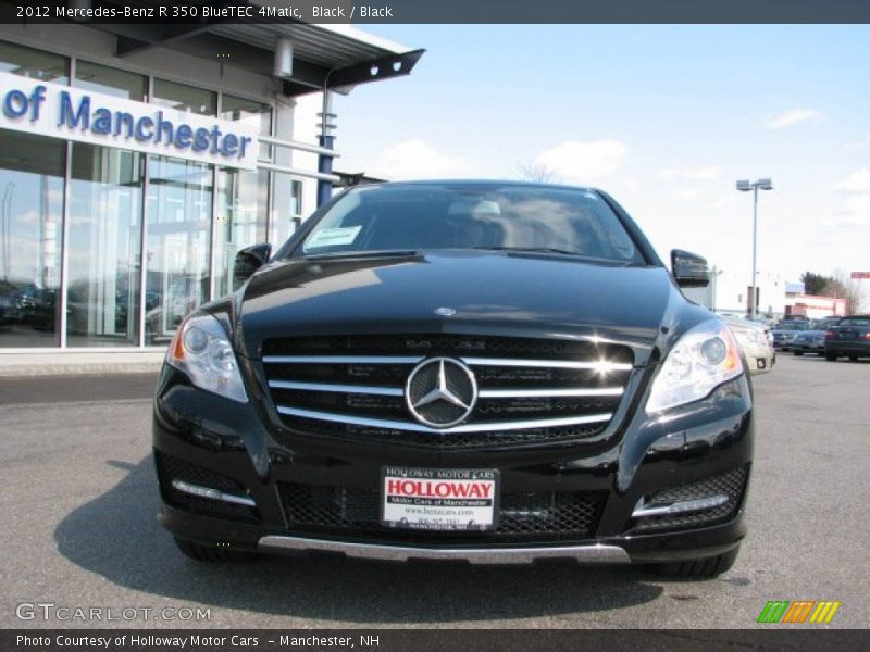 Black / Black 2012 Mercedes-Benz R 350 BlueTEC 4Matic