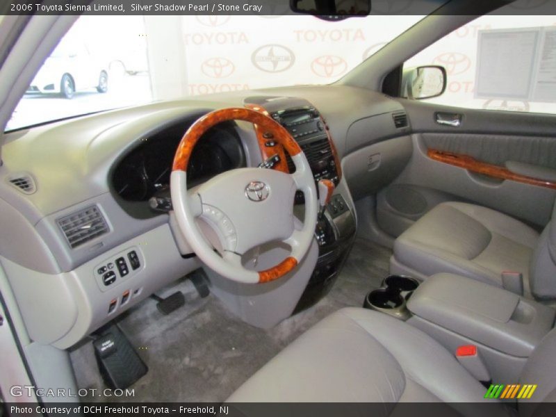 Silver Shadow Pearl / Stone Gray 2006 Toyota Sienna Limited