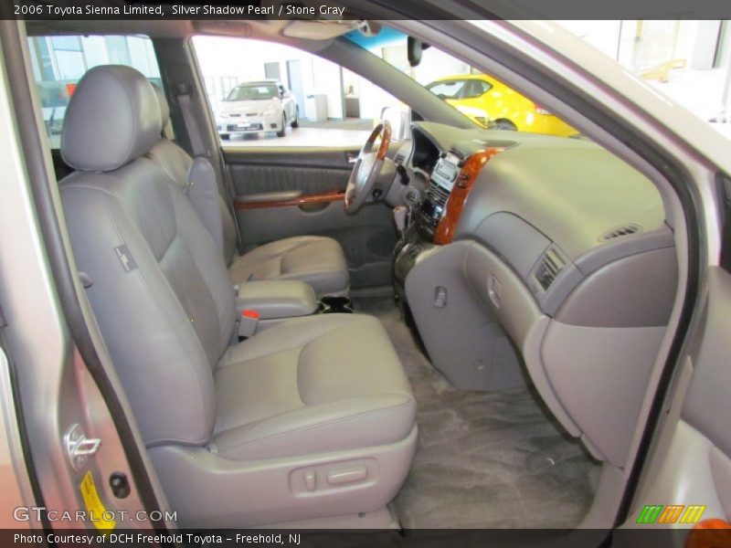 Silver Shadow Pearl / Stone Gray 2006 Toyota Sienna Limited