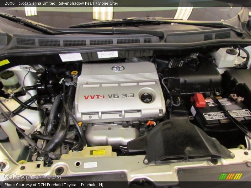 Silver Shadow Pearl / Stone Gray 2006 Toyota Sienna Limited