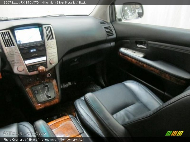 Millennium Silver Metallic / Black 2007 Lexus RX 350 AWD