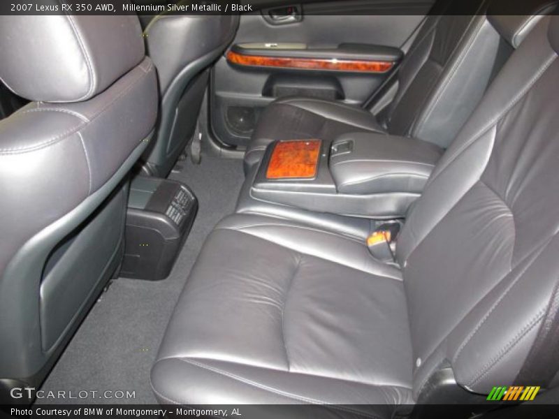 Millennium Silver Metallic / Black 2007 Lexus RX 350 AWD