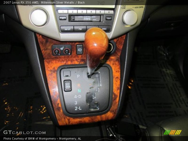 Millennium Silver Metallic / Black 2007 Lexus RX 350 AWD