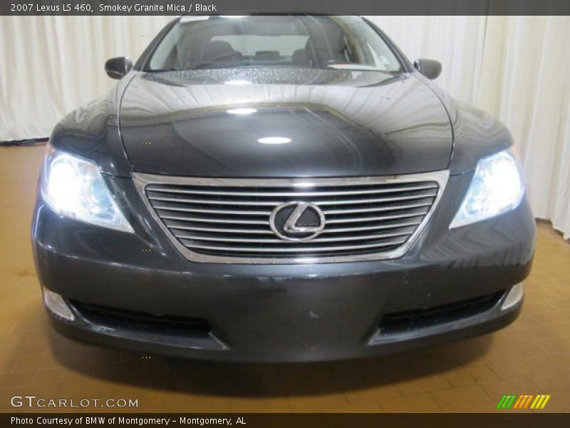 Smokey Granite Mica / Black 2007 Lexus LS 460
