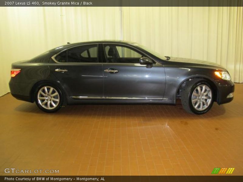 Smokey Granite Mica / Black 2007 Lexus LS 460