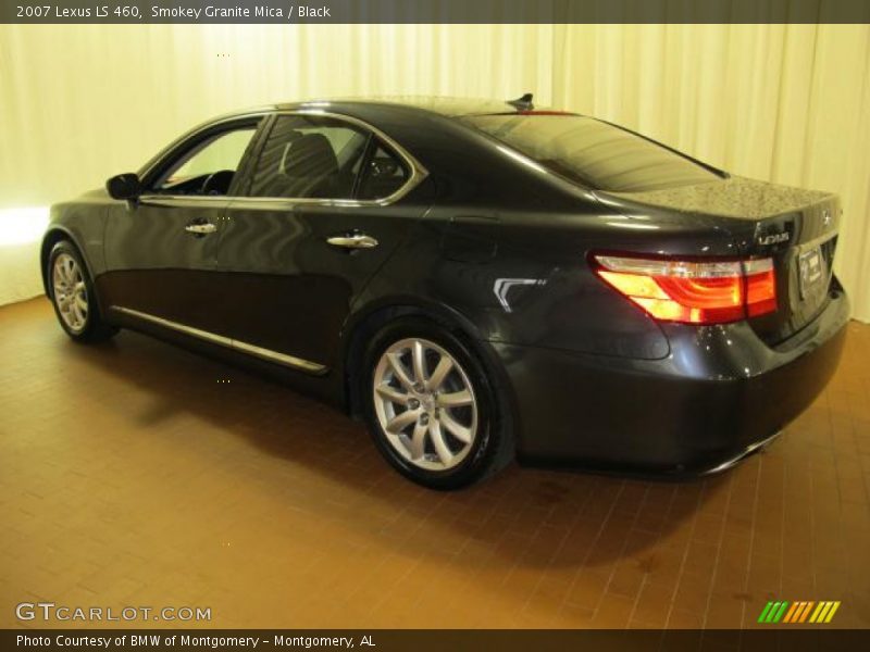 Smokey Granite Mica / Black 2007 Lexus LS 460