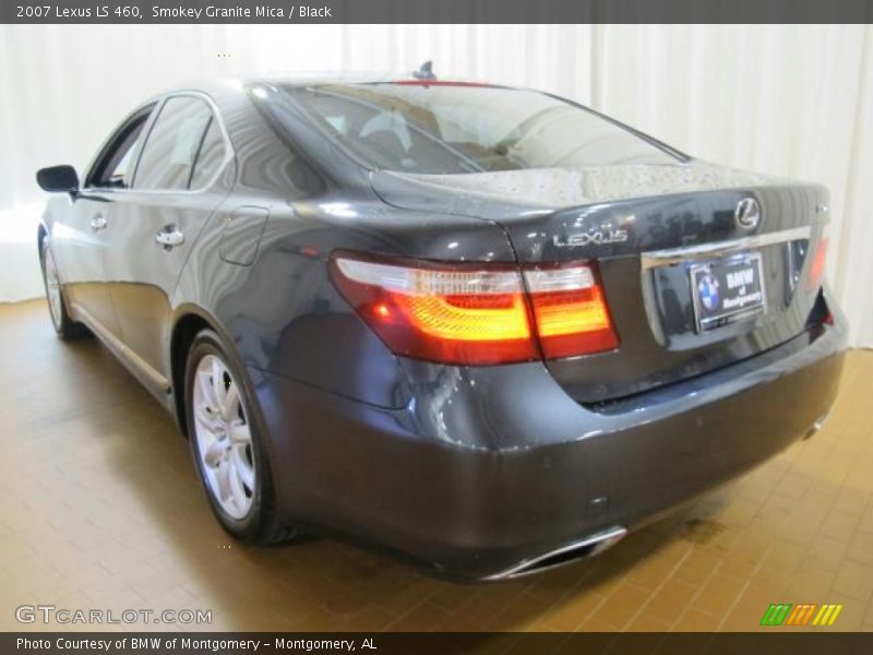 Smokey Granite Mica / Black 2007 Lexus LS 460