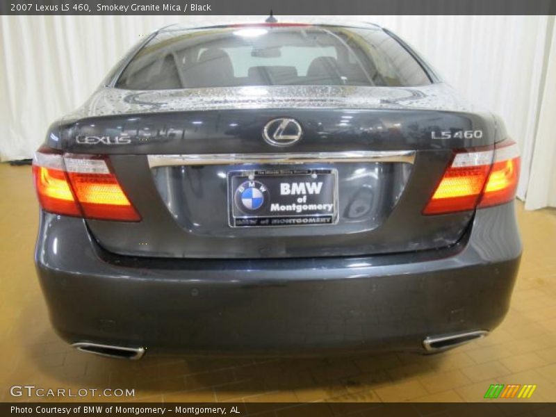Smokey Granite Mica / Black 2007 Lexus LS 460