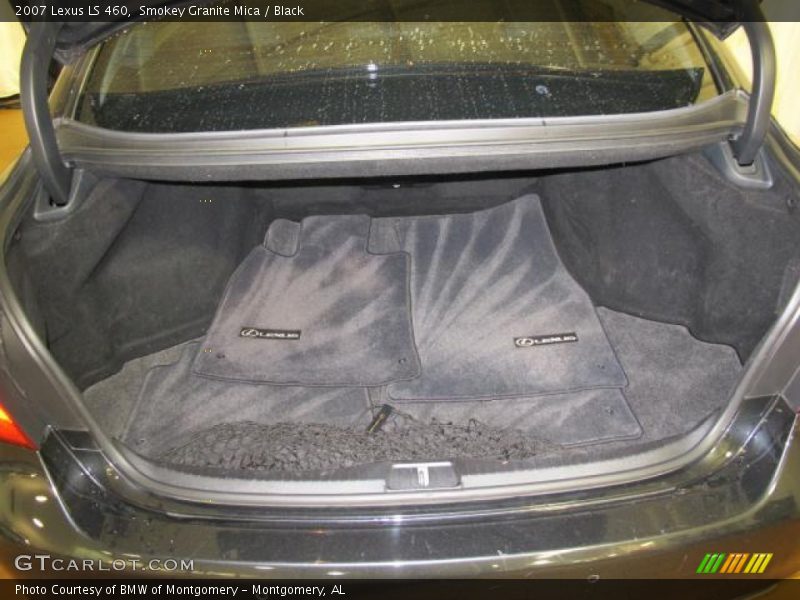 Smokey Granite Mica / Black 2007 Lexus LS 460