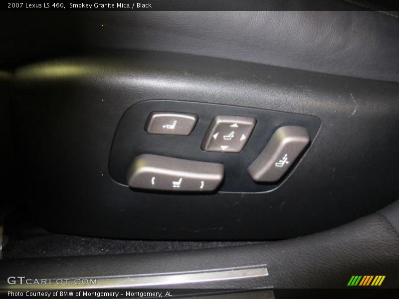 Smokey Granite Mica / Black 2007 Lexus LS 460