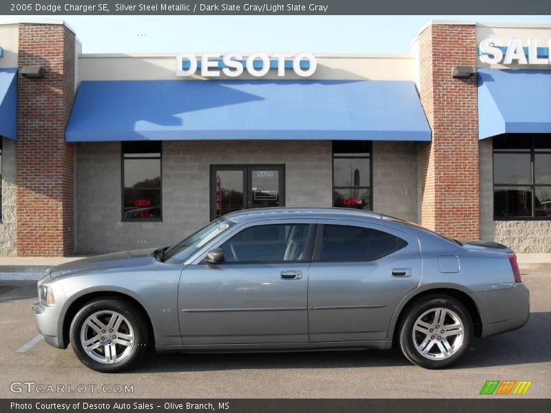 Silver Steel Metallic / Dark Slate Gray/Light Slate Gray 2006 Dodge Charger SE