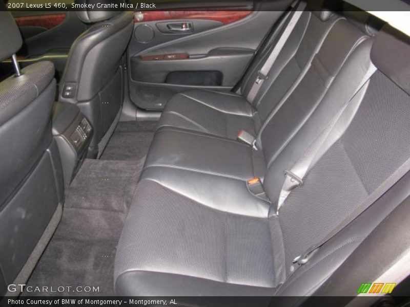 Smokey Granite Mica / Black 2007 Lexus LS 460