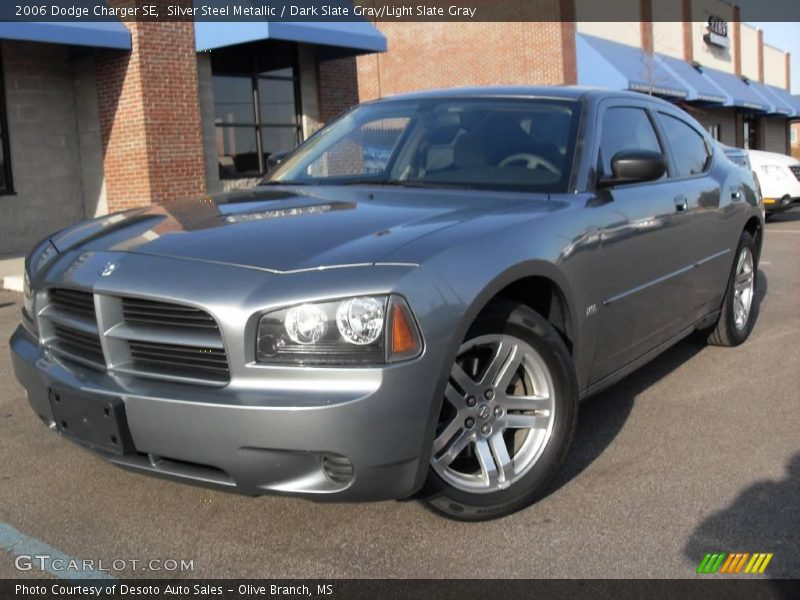 Silver Steel Metallic / Dark Slate Gray/Light Slate Gray 2006 Dodge Charger SE