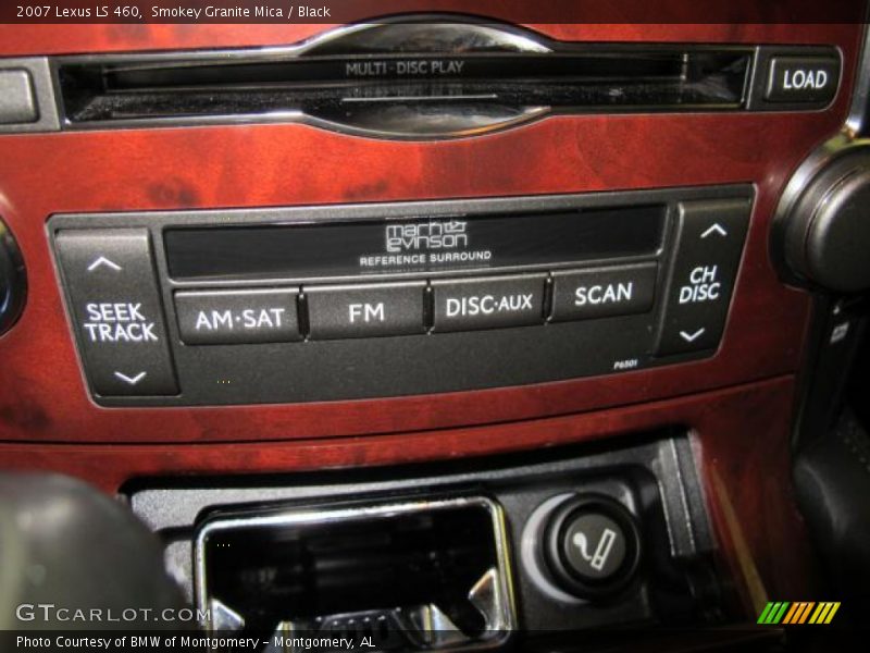 Smokey Granite Mica / Black 2007 Lexus LS 460