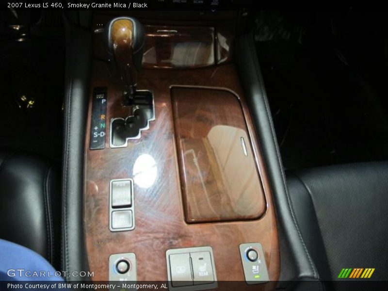 Smokey Granite Mica / Black 2007 Lexus LS 460