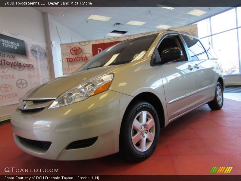 Desert Sand Mica / Stone 2008 Toyota Sienna LE