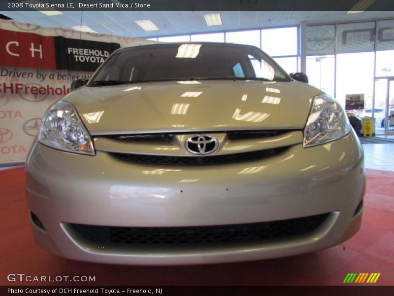 Desert Sand Mica / Stone 2008 Toyota Sienna LE