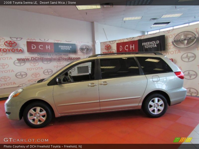 Desert Sand Mica / Stone 2008 Toyota Sienna LE