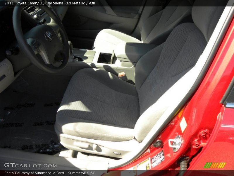 Barcelona Red Metallic / Ash 2011 Toyota Camry LE