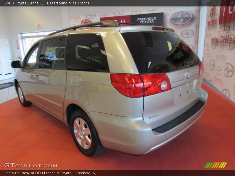 Desert Sand Mica / Stone 2008 Toyota Sienna LE