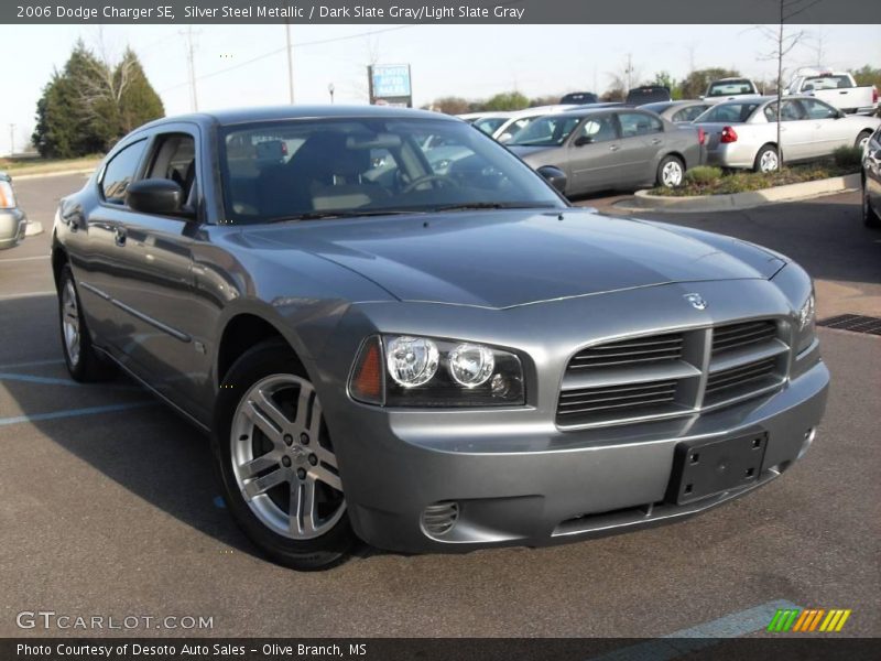 Silver Steel Metallic / Dark Slate Gray/Light Slate Gray 2006 Dodge Charger SE