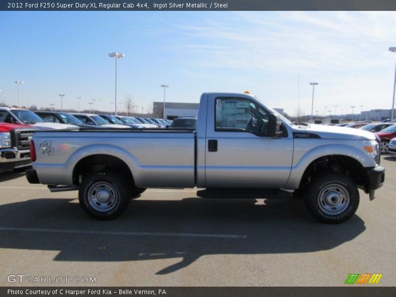 Ingot Silver Metallic / Steel 2012 Ford F250 Super Duty XL Regular Cab 4x4