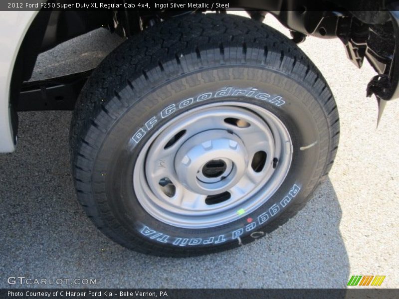Ingot Silver Metallic / Steel 2012 Ford F250 Super Duty XL Regular Cab 4x4