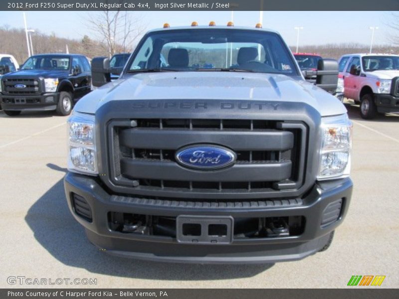 Ingot Silver Metallic / Steel 2012 Ford F250 Super Duty XL Regular Cab 4x4