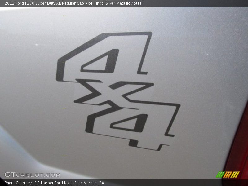 Ingot Silver Metallic / Steel 2012 Ford F250 Super Duty XL Regular Cab 4x4