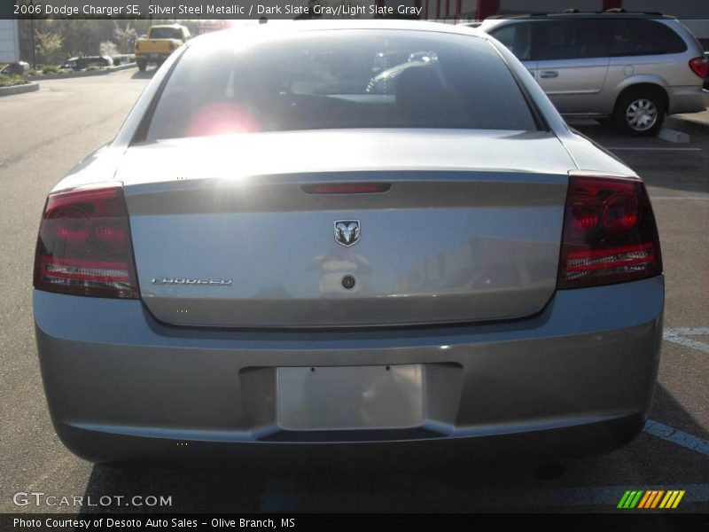 Silver Steel Metallic / Dark Slate Gray/Light Slate Gray 2006 Dodge Charger SE
