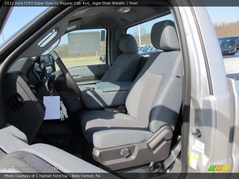 Ingot Silver Metallic / Steel 2012 Ford F250 Super Duty XL Regular Cab 4x4