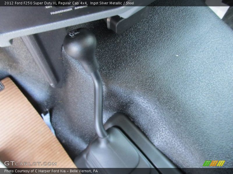 Ingot Silver Metallic / Steel 2012 Ford F250 Super Duty XL Regular Cab 4x4